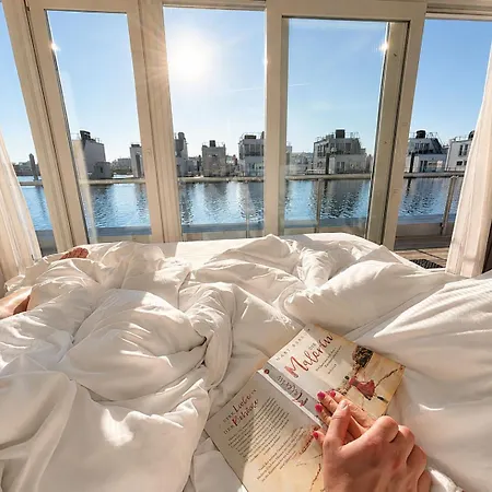Sea Breeze: Meerblick, Sauna, Dachterrasse, Bootsanleger * Olpenitz